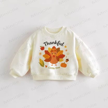 THANKFUL LITTLE ONE Baby Toddler Cream Sweatshirt - Cream - 3-5T - image 1