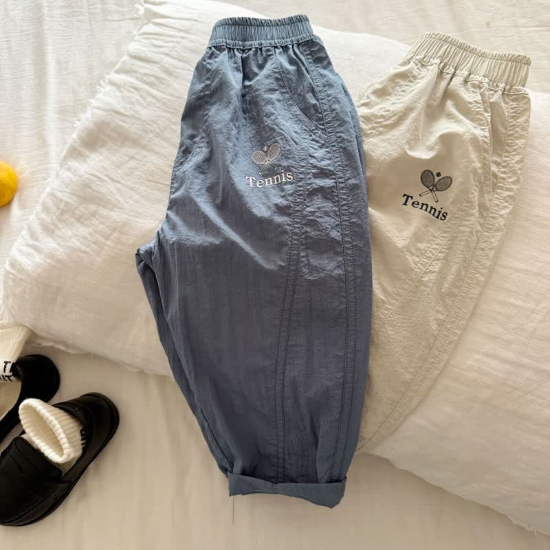 TENNIS Toddler Lightweight Pocket Quick-Dry Pants - Blue - 8-9T - image 4
