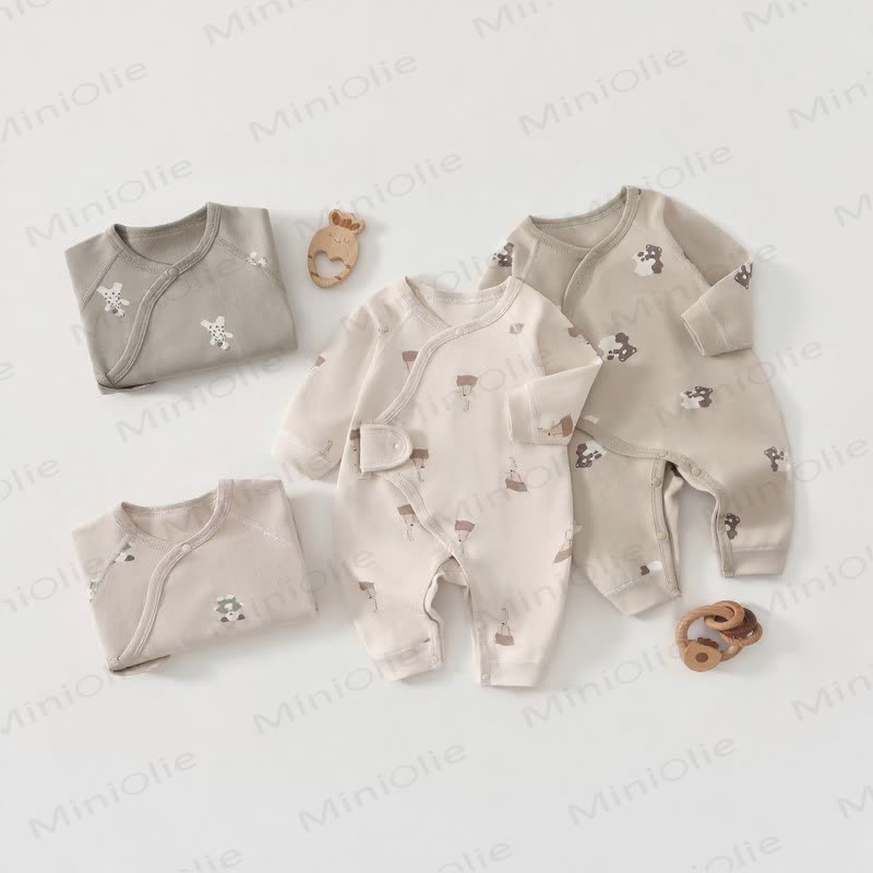 Baby Animal Print Romper - image 1