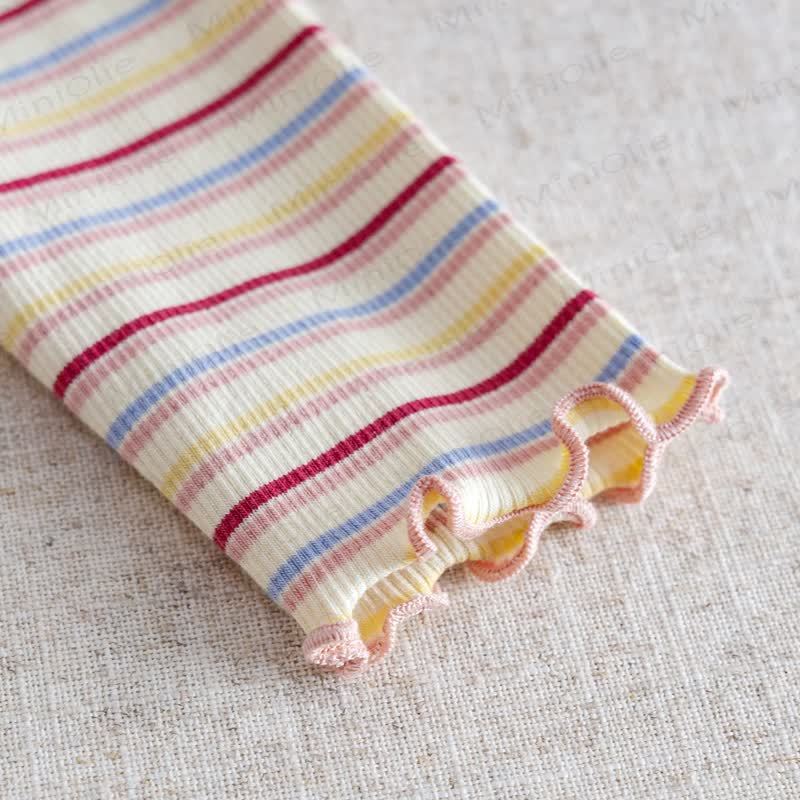 Toddler Girl Stripe Bunny Knit Shirt - image 7