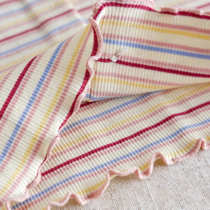 Toddler Girl Stripe Bunny Knit Shirt - image 10