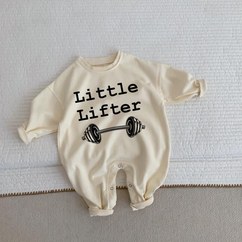 LITTLE LIFTER Baby Toddler Beige Romper - Beige - 2-3T - image 1