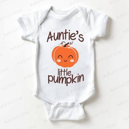 AUNTIE'S LITTLE PUMPKIN Baby White Bodysuit - White - 18-24M - image 1