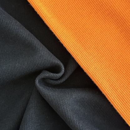 SPOOKY Baby Halloween Black Sweatshirt and Orange Pants Set - image 8