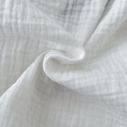 Baby Toddler White Moon Patch Crinkled Top and Pants Set - image 8