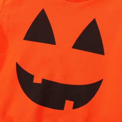 Baby Halloween Pumpkin Hoodie and Jogger Pants Set - image 5