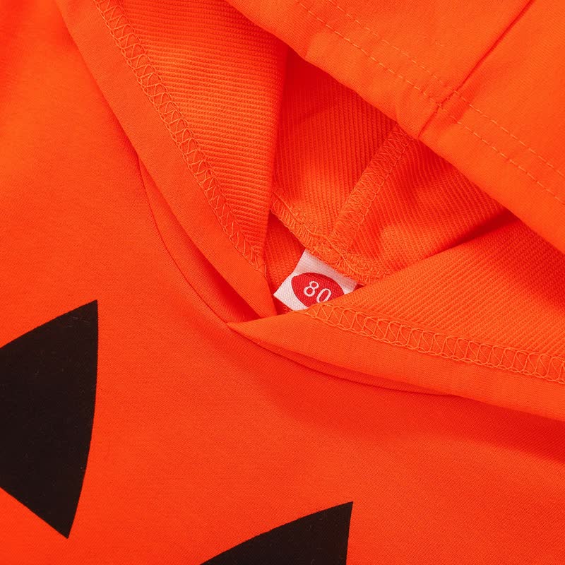 Baby Halloween Pumpkin Hoodie and Jogger Pants Set - image 4