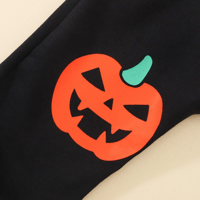 Baby Halloween Pumpkin Hoodie and Jogger Pants Set - image 9