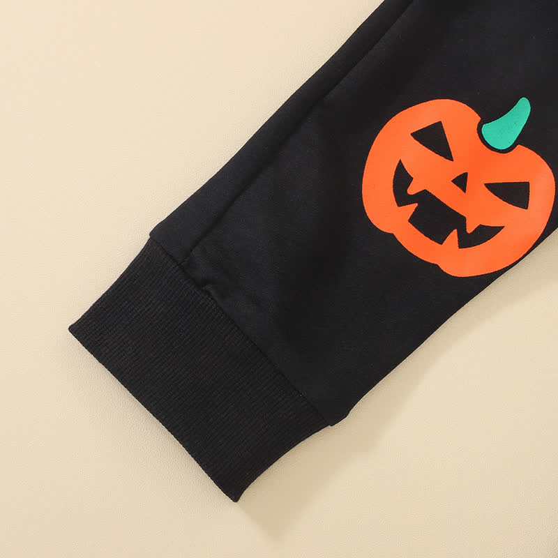 Baby Halloween Pumpkin Hoodie and Jogger Pants Set - image 10