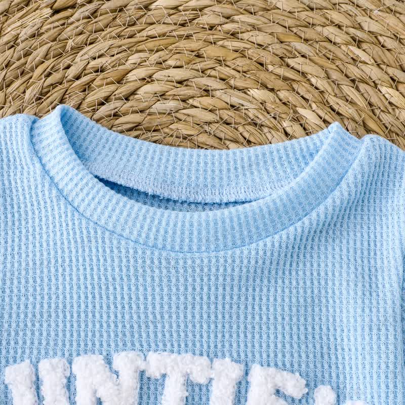 AUNTIE'S LITTLE DUDE Baby Waffle Bodysuit - image 4