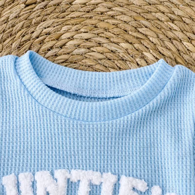 AUNTIE'S LITTLE DUDE Baby Waffle Bodysuit - image 4