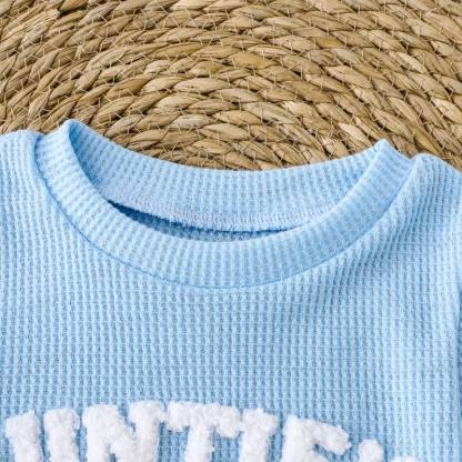 AUNTIE'S LITTLE DUDE Baby Waffle Bodysuit - image 4