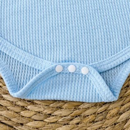 AUNTIE'S LITTLE DUDE Baby Waffle Bodysuit - image 7