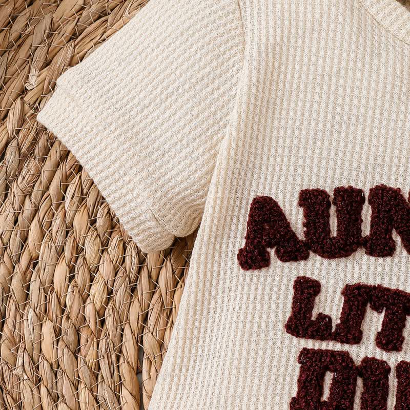 AUNTIE'S LITTLE DUDE Baby Waffle Bodysuit - image 11