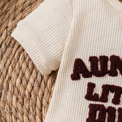AUNTIE'S LITTLE DUDE Baby Waffle Bodysuit - image 11