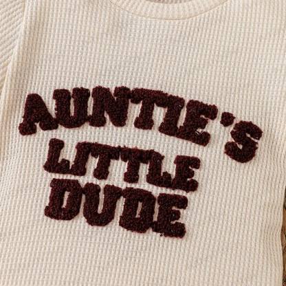 AUNTIE'S LITTLE DUDE Baby Waffle Bodysuit - image 12