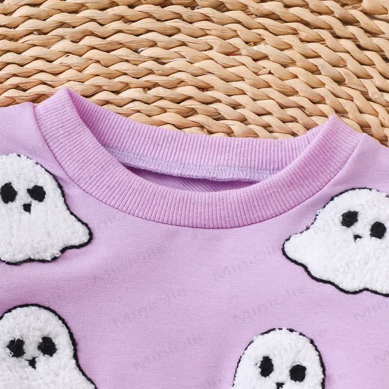 Baby Pumpkin/Ghost Bodysuit with Headband - image 11