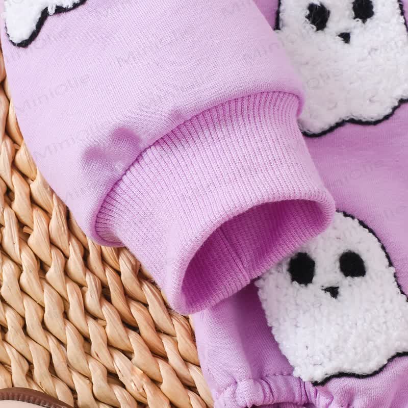Baby Pumpkin/Ghost Bodysuit with Headband - image 12
