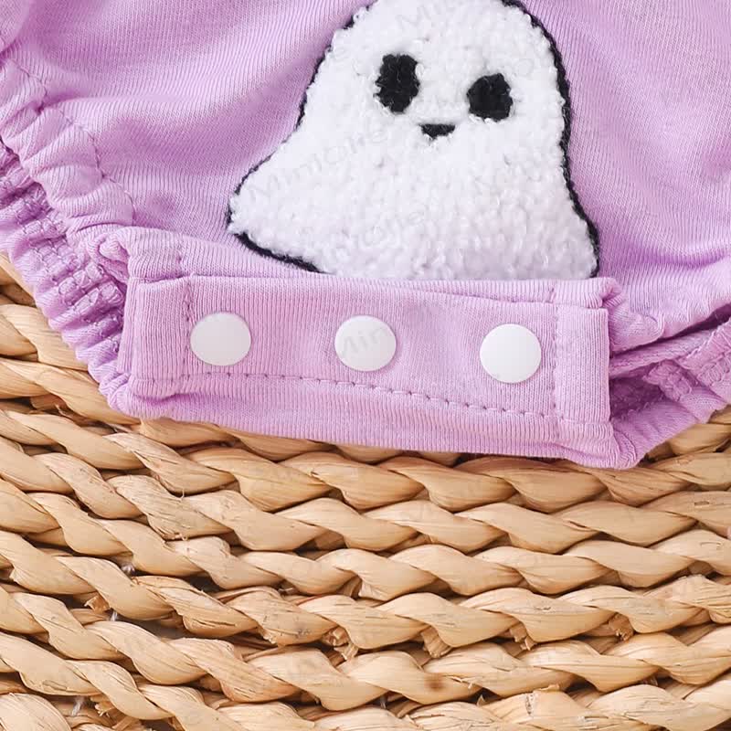 Baby Pumpkin/Ghost Bodysuit with Headband - image 15
