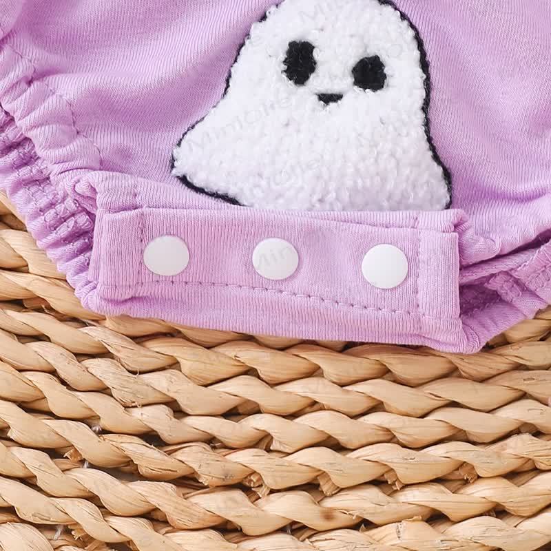 Baby Pumpkin/Ghost Bodysuit with Headband - image 15