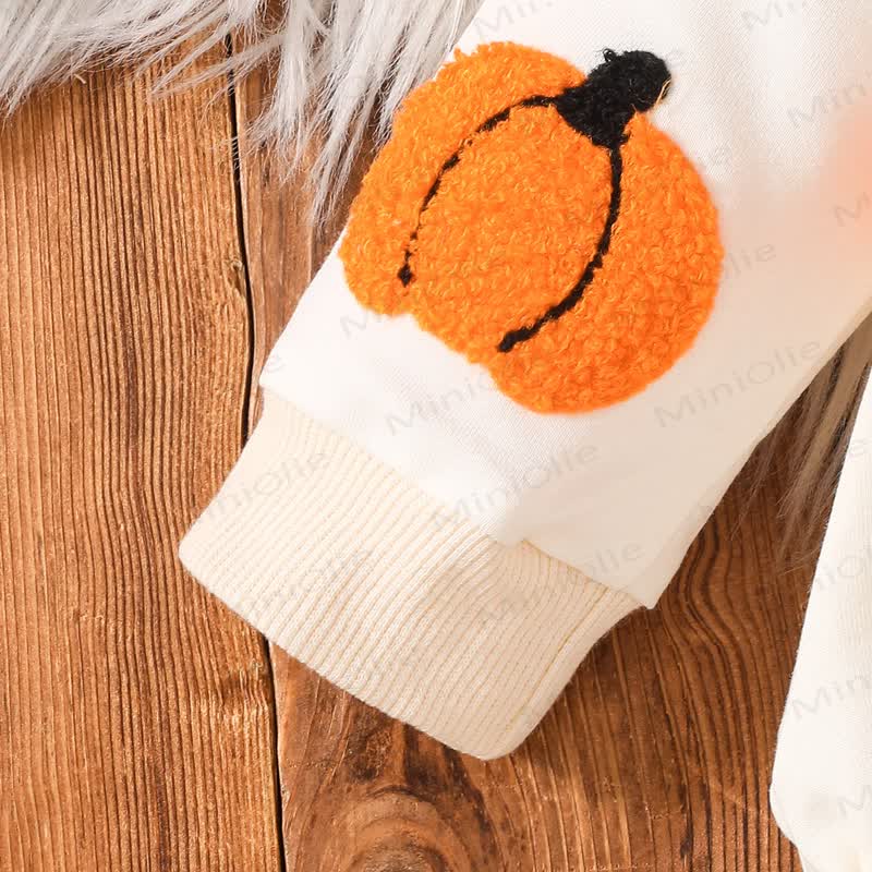 Baby Pumpkin/Ghost Bodysuit with Headband - image 5