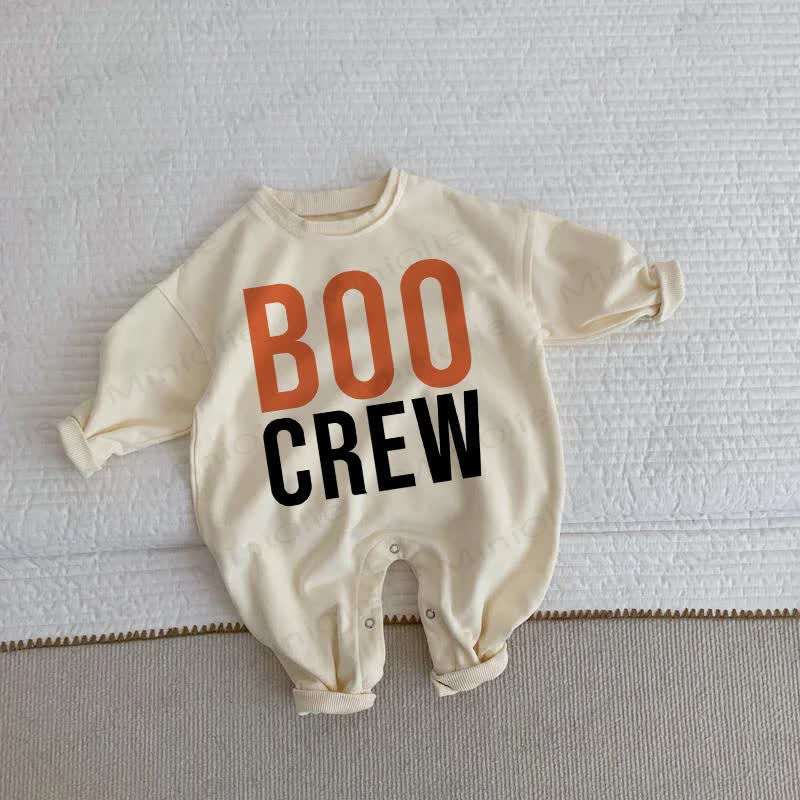 BOO CREW Baby Toddler Beige Romper - Beige - 2-3T - image 1