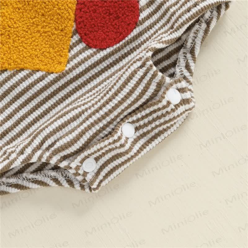 Baby Turkey Stripe Bodysuit - image 6