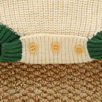 Baby Duck Embroidered Knit Bodysuit - image 4