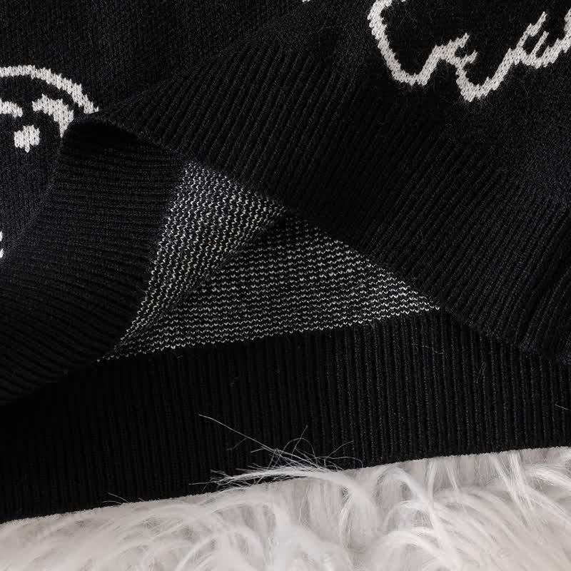 Baby Halloween Ghost Knit Sweater - image 18