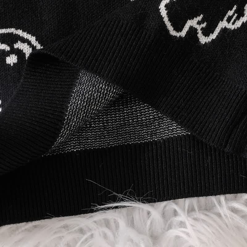 Baby Halloween Ghost Knit Sweater - image 18