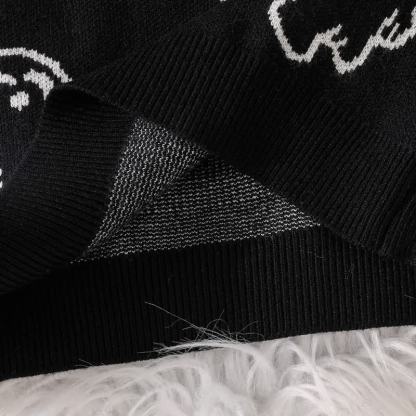 Baby Halloween Ghost Knit Sweater - image 18