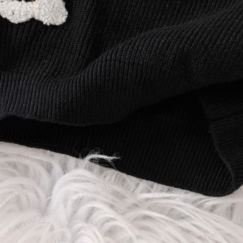 Baby Halloween Ghost Knit Sweater - image 24