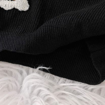 Baby Halloween Ghost Knit Sweater - image 24