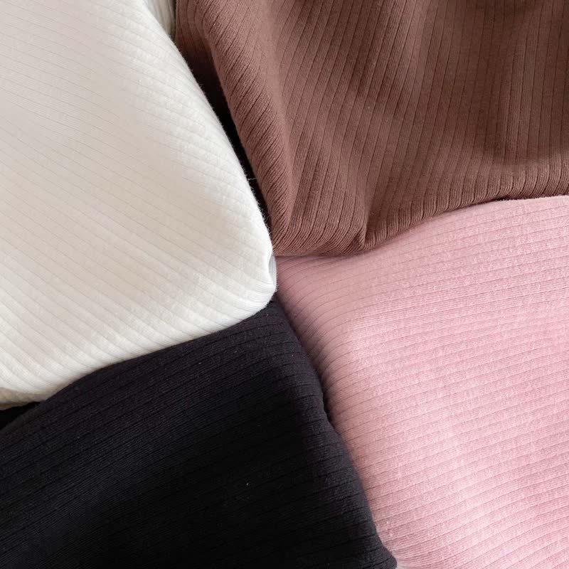 Baby Solid Color Button Front Top and Pants 2-piece Set - image 12