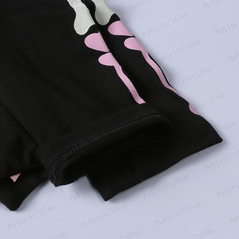 Baby Halloween Skeleton Batwing Romper Hat Set - image 16