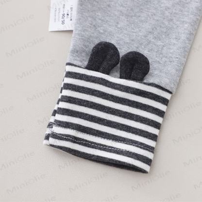 Baby Soft Leggings with Striped Turn Up Cuffs - image 6