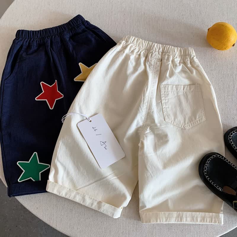Toddler Color Star Patch Relaxed Fit Pants - image 4