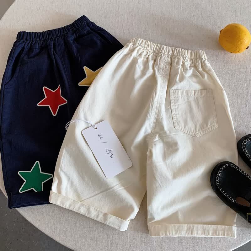 Toddler Color Star Patch Relaxed Fit Pants - image 4