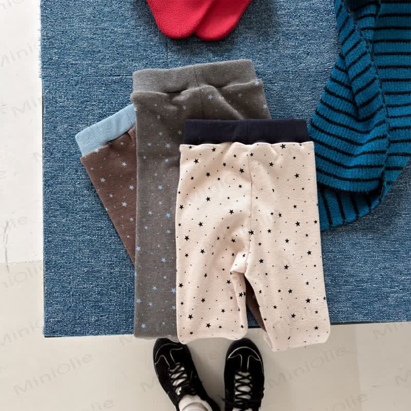 ANDBUTTER Toddler Soft Cotton Star Print Leggings - image 1