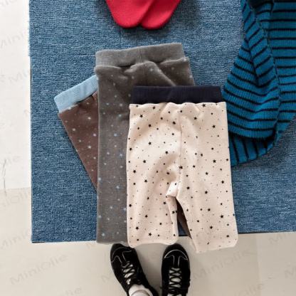 ANDBUTTER Toddler Soft Cotton Star Print Leggings - image 1