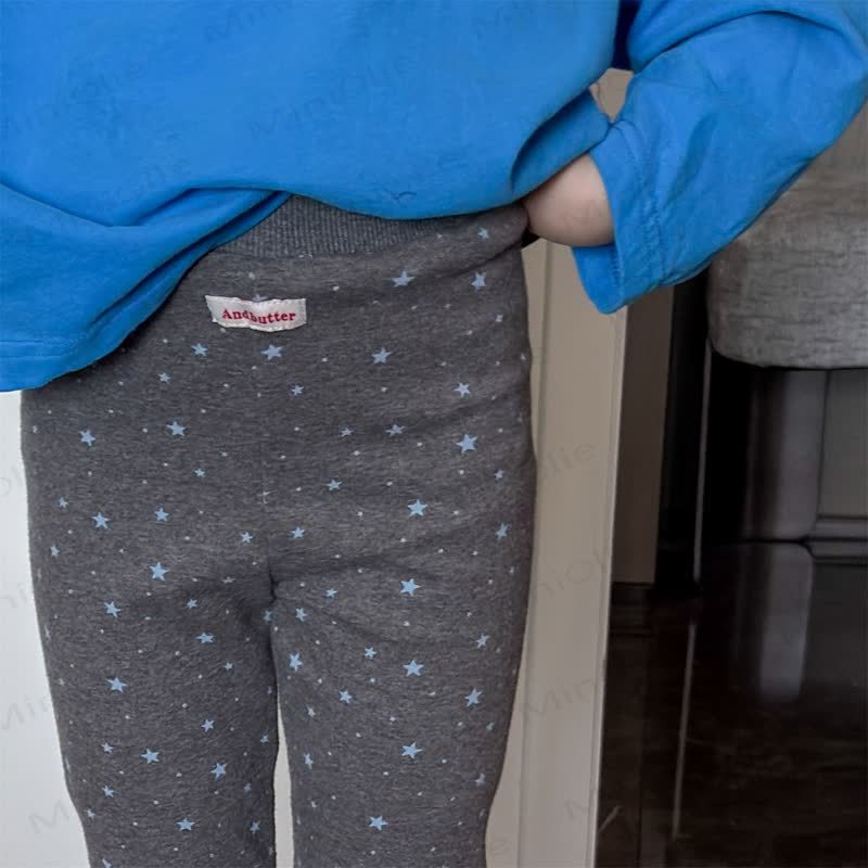 ANDBUTTER Toddler Soft Cotton Star Print Leggings - image 13