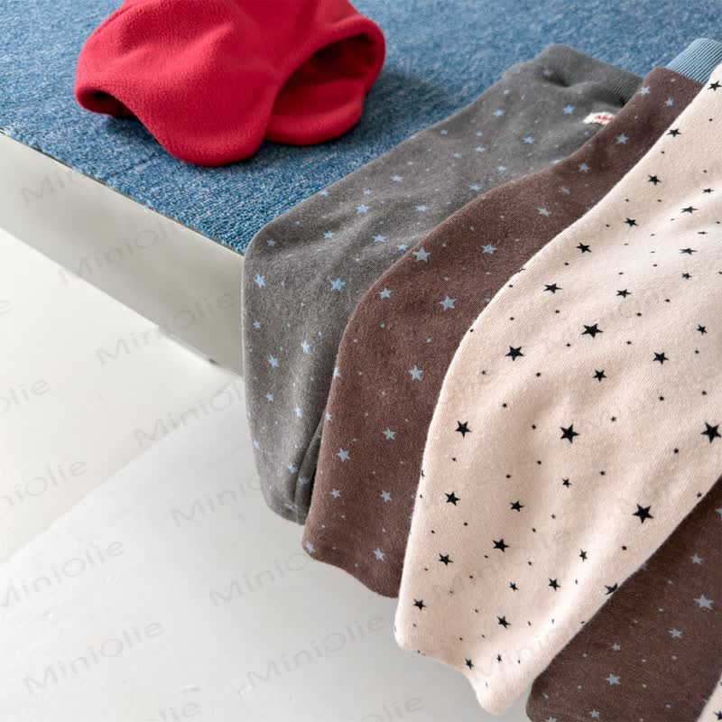 ANDBUTTER Toddler Soft Cotton Star Print Leggings - image 3