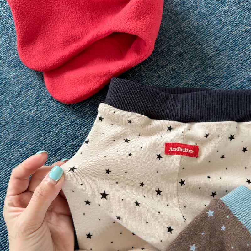 ANDBUTTER Toddler Soft Cotton Star Print Leggings - image 19