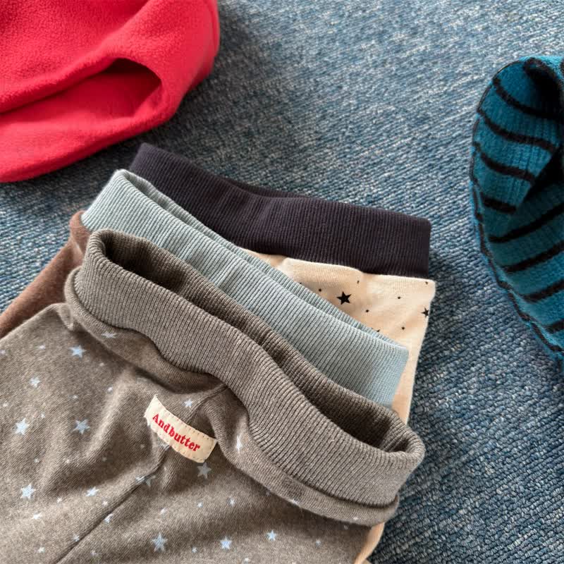ANDBUTTER Toddler Soft Cotton Star Print Leggings - image 4