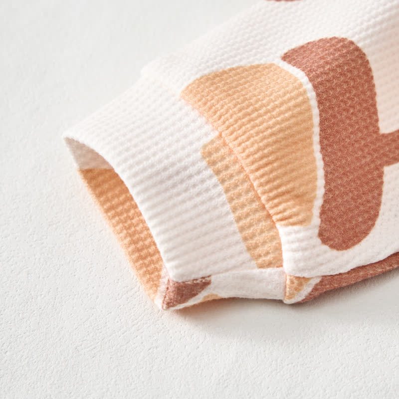Baby Acorn Beige Waffle 2-piece Set - image 4