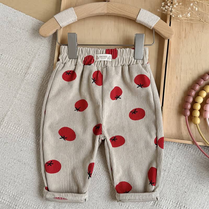 Baby Beige Corduroy Casual Pants - Beige - 2-3Y - image 5