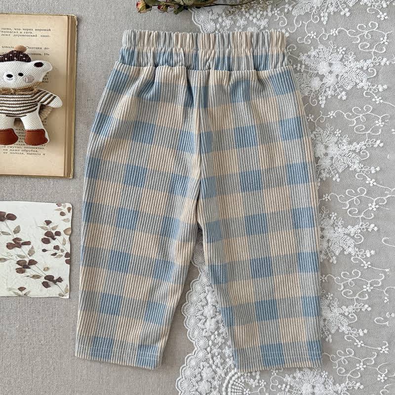 Baby Beige Corduroy Casual Pants - image 6