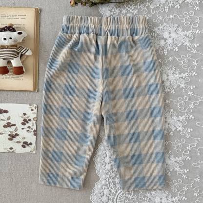 Baby Beige Corduroy Casual Pants - image 6