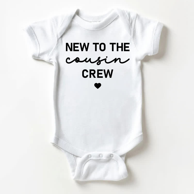 NEW TO THE COUSIN CREW Baby White Bodysuit - White - 18-24M - image 1