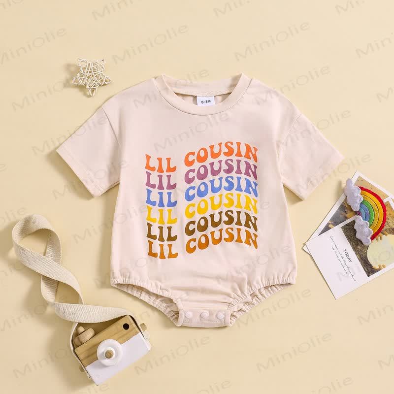 LIL COUSIN Baby Bodysuit - Beige - 12-18M - image 1
